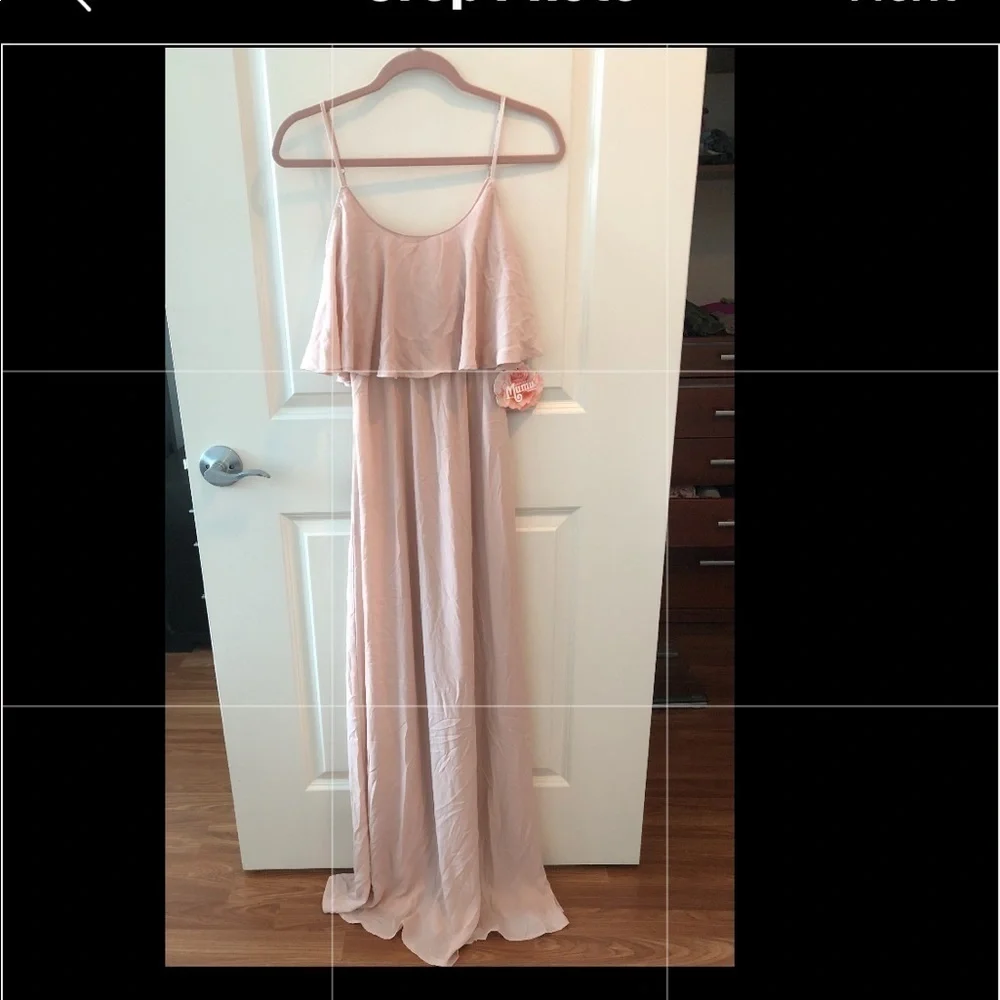 Show Me Your Mumu Caitlin Ruffle Maxi Dress NWT